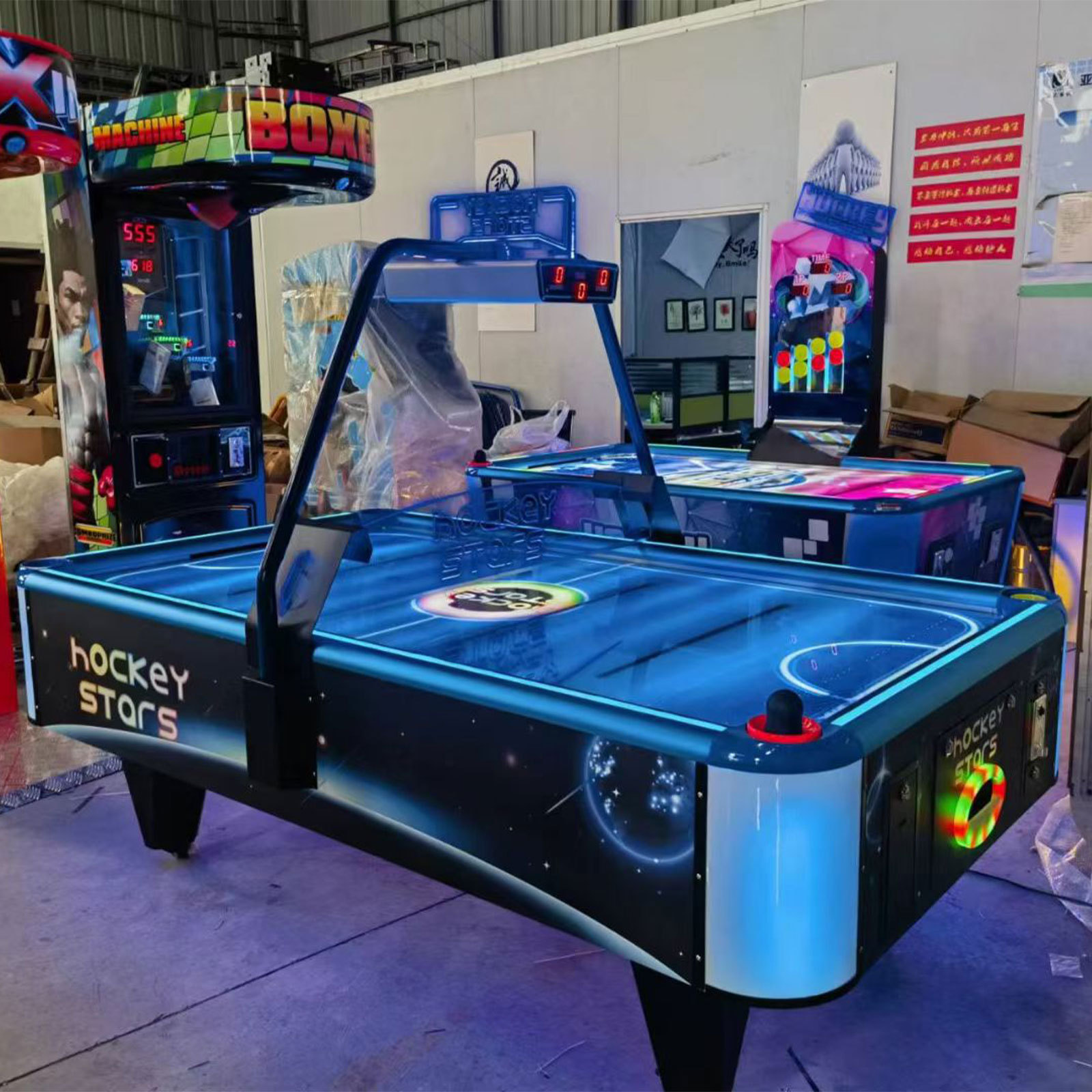 Indoor Sport Air Hockey Table Lottery Ticket Arcade Game Machine Coin Operated for Adult and Kids,Arcade Machines For Sale From China Manufacturer - Raisefun