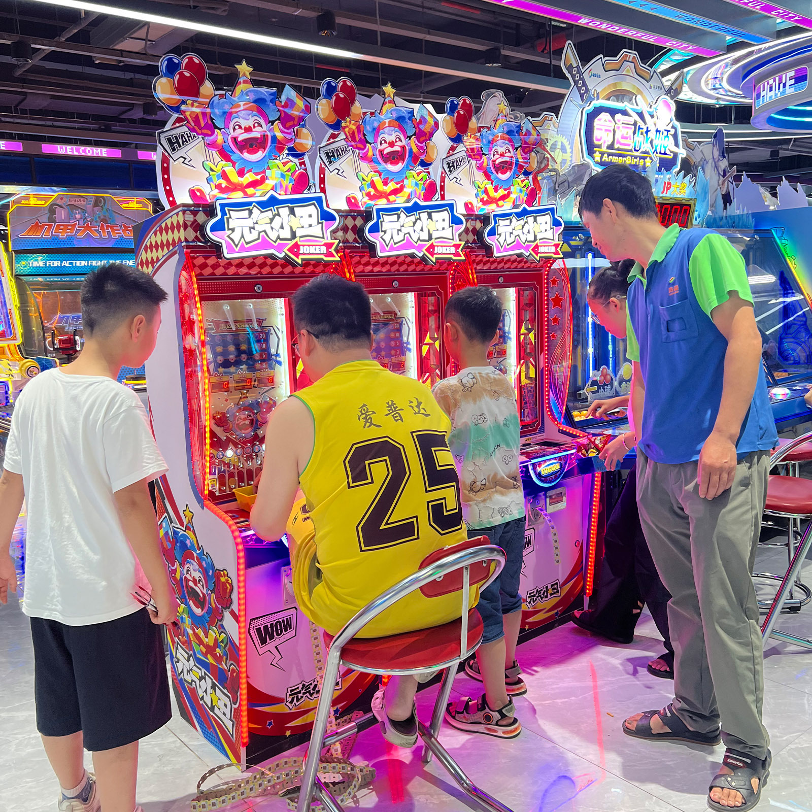 Coin Dropping Game Machine Vigor Joker Coin-Op Ticket Redemption Machine,Arcade Machines For Sale From China Manufacturer - Raisefun