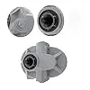 7.4GPM Hydraulic Pump for Tractors and Trucks Hydraulic PTO Pump 540 RPM 2250PSI Log Splitter 6 Teeth SAE16 Inlet And SAE12 Outlet for Dump Trailer Tractors and Scissor Lifts