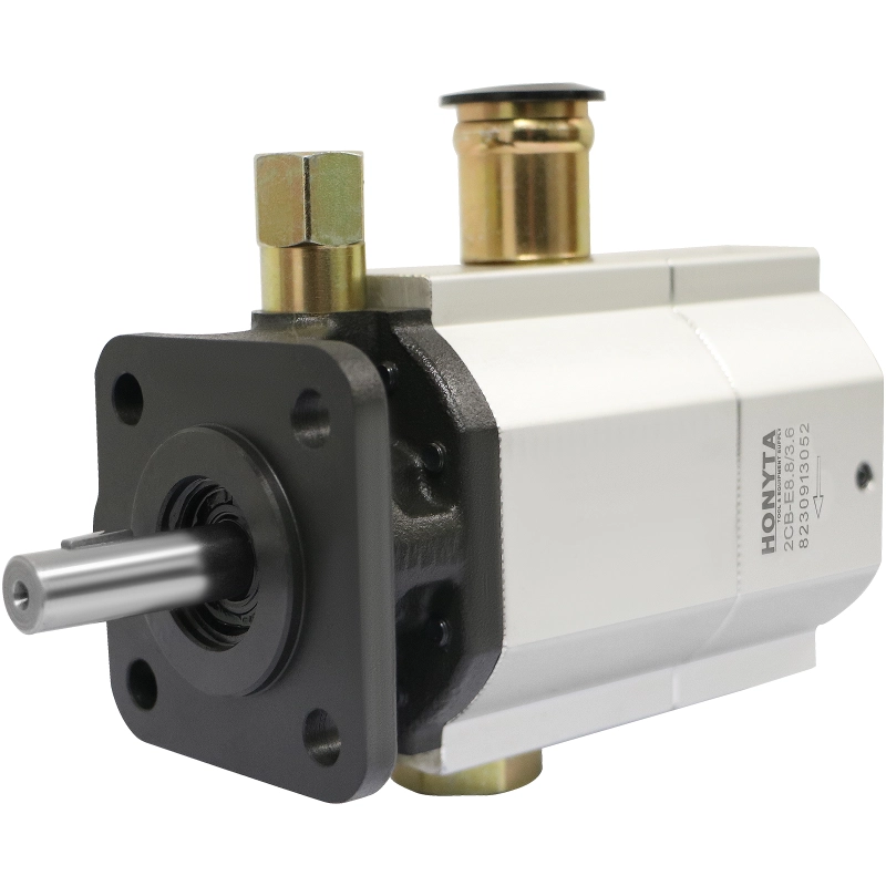 HONYTA Hydraulic Log Splitter Pump 11GPM 2-Stage Gear Pump, HI/LO Gear Pump, Wood Splitter Pump 3000 PSI,3600RPM Aluminum Log Spliters Pumps 1/8" Keyed Shaft for Log Splitters