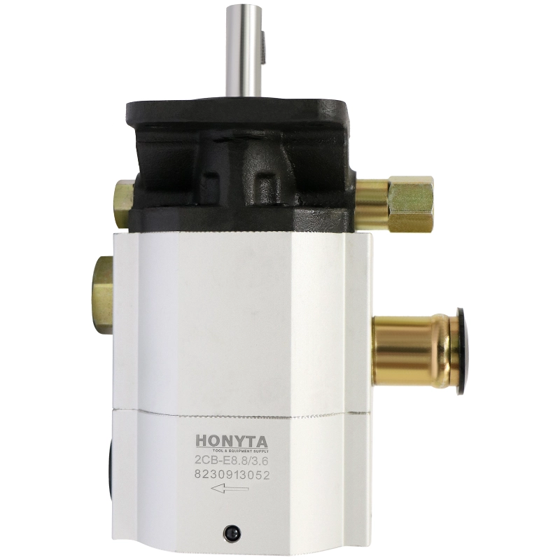 HONYTA Hydraulic Log Splitter Pump 11GPM 2-Stage Gear Pump, HI/LO Gear Pump, Wood Splitter Pump 3000 PSI,3600RPM Aluminum Log Spliters Pumps 1/8" Keyed Shaft for Log Splitters