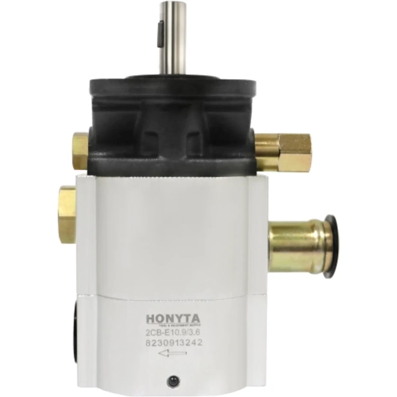 HONYTA Hydraulic Log Splitter Pump 13GPM 2-Stage Gear Pump, HI/LO Gear Pump, Wood Splitter Pump 3000 PSI,3600RPM Aluminum Log Splitters Pump 1/8" Keyed Shaft for Log Splitters
