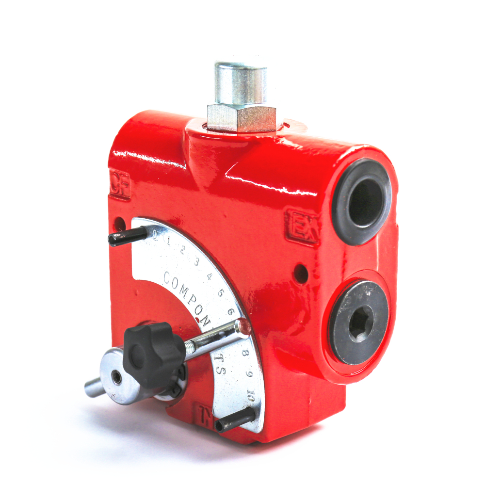 EBUY's LKF Flow Control Valve | 0~114L/min is a Full Range Pressure Compensated Variable Flow Control. Its Orifice Area Will Change With The Rotation of the Valve Stem.
