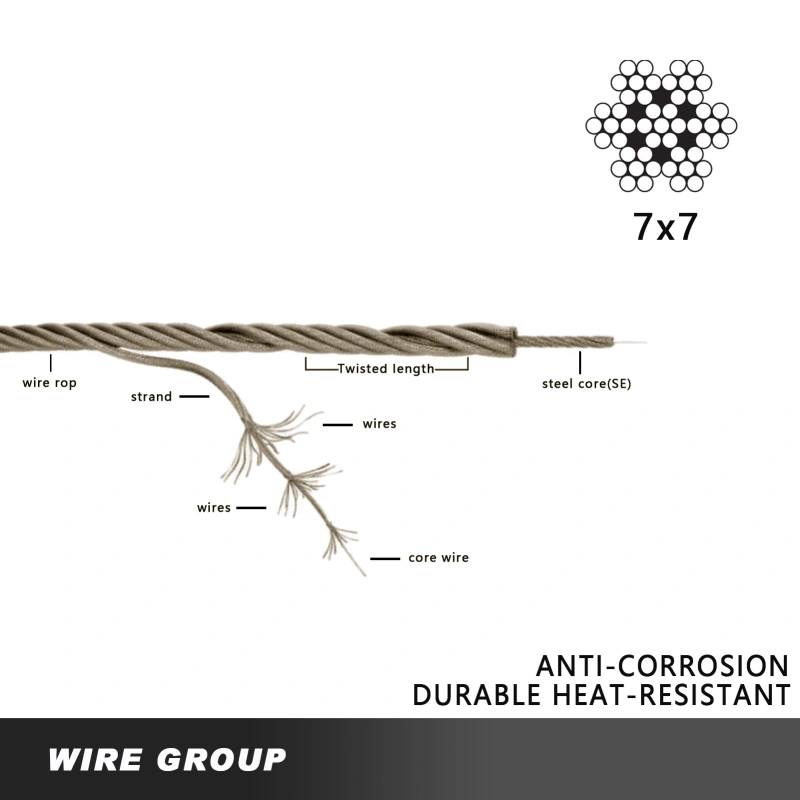 HONYTA 1000FT 1/8" T316 Stainless Steel Cable with Aircraft Cable for Deck Railing, Cable Rope, 7 x 7 Strands Construction, Marine Grade for Rail, Deck, Clothesline and DIY Balustrade