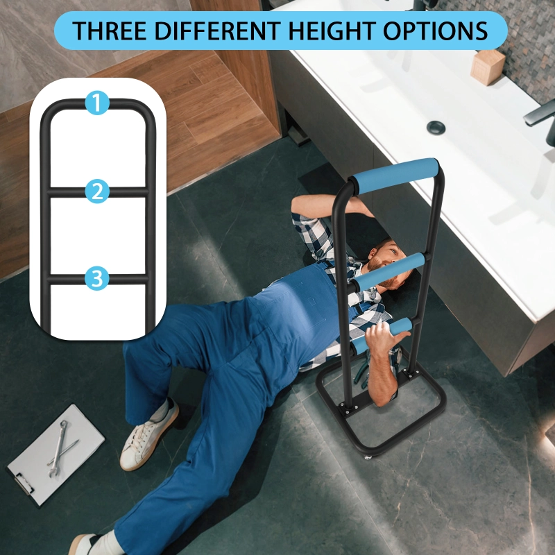 Chair & Couch Stand Assist bar, Heavy Duty Stand Assist Rail with Non-Slip Covers, Four Heights Assist Bar for Seniors, Pregnant, Adults and Other Relied On Persons