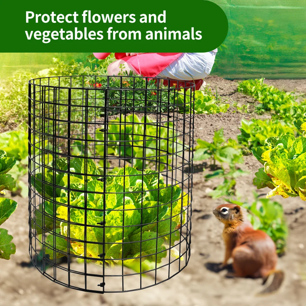 10-Pack Metal Plant Protector – 13