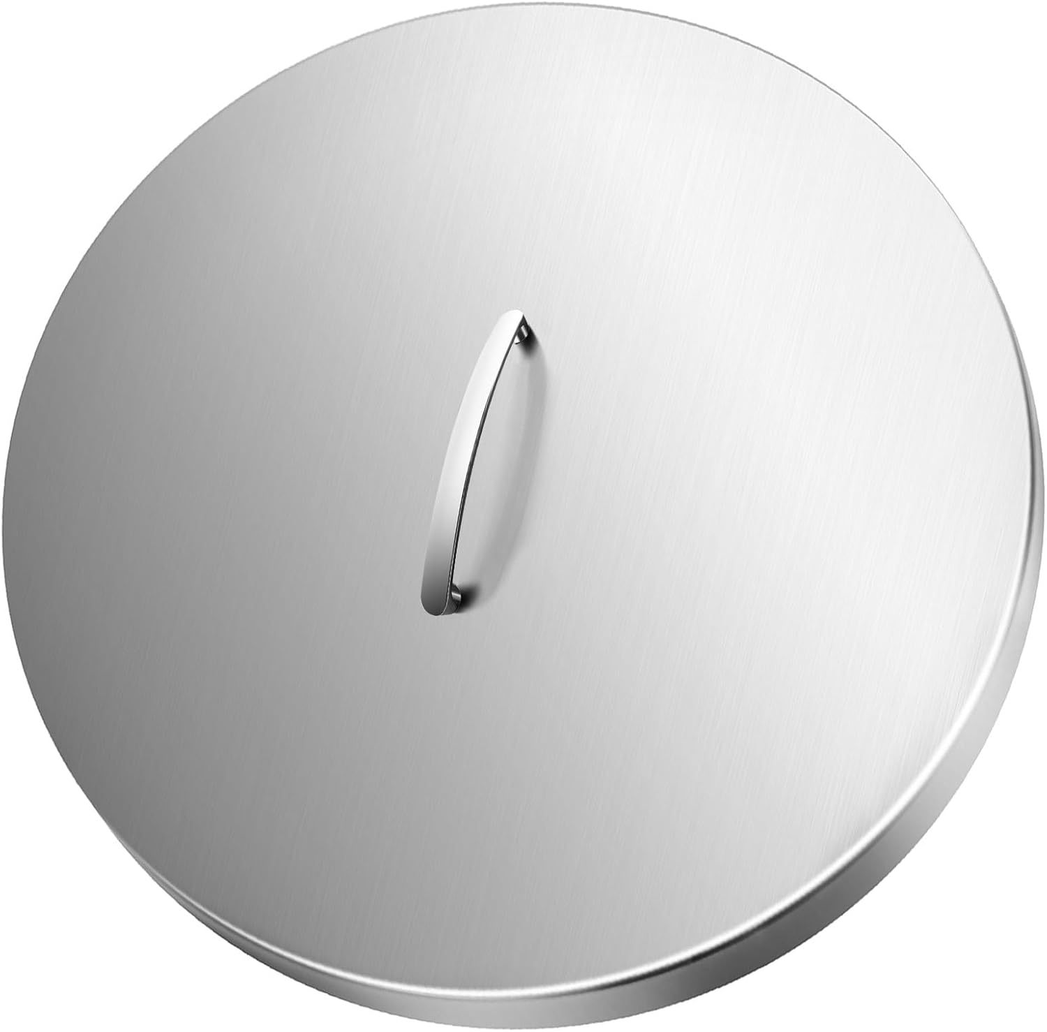 Fire Pit Lid Round, 22'' Fire Pit Lid, 304 Stainless Steel Fire Pit Cover, Fits 18" and 19" Round Drop in Fire Pit Pan-FREE SHIPPING
