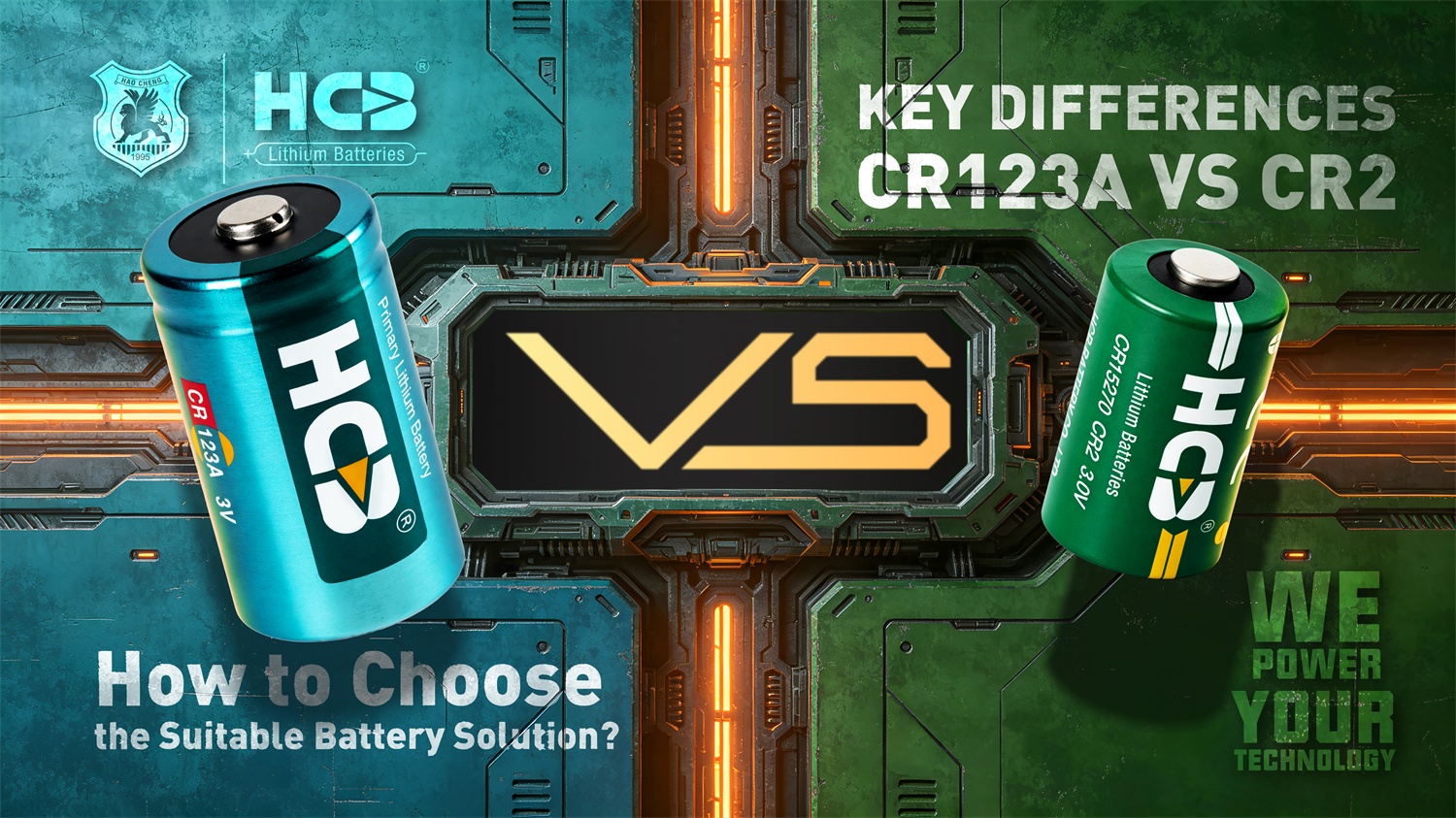Key Differences: CR123A vs CR2 - How to Choose the Suitable Battery Solution?