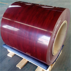 Wooden Pattern Steel Coil