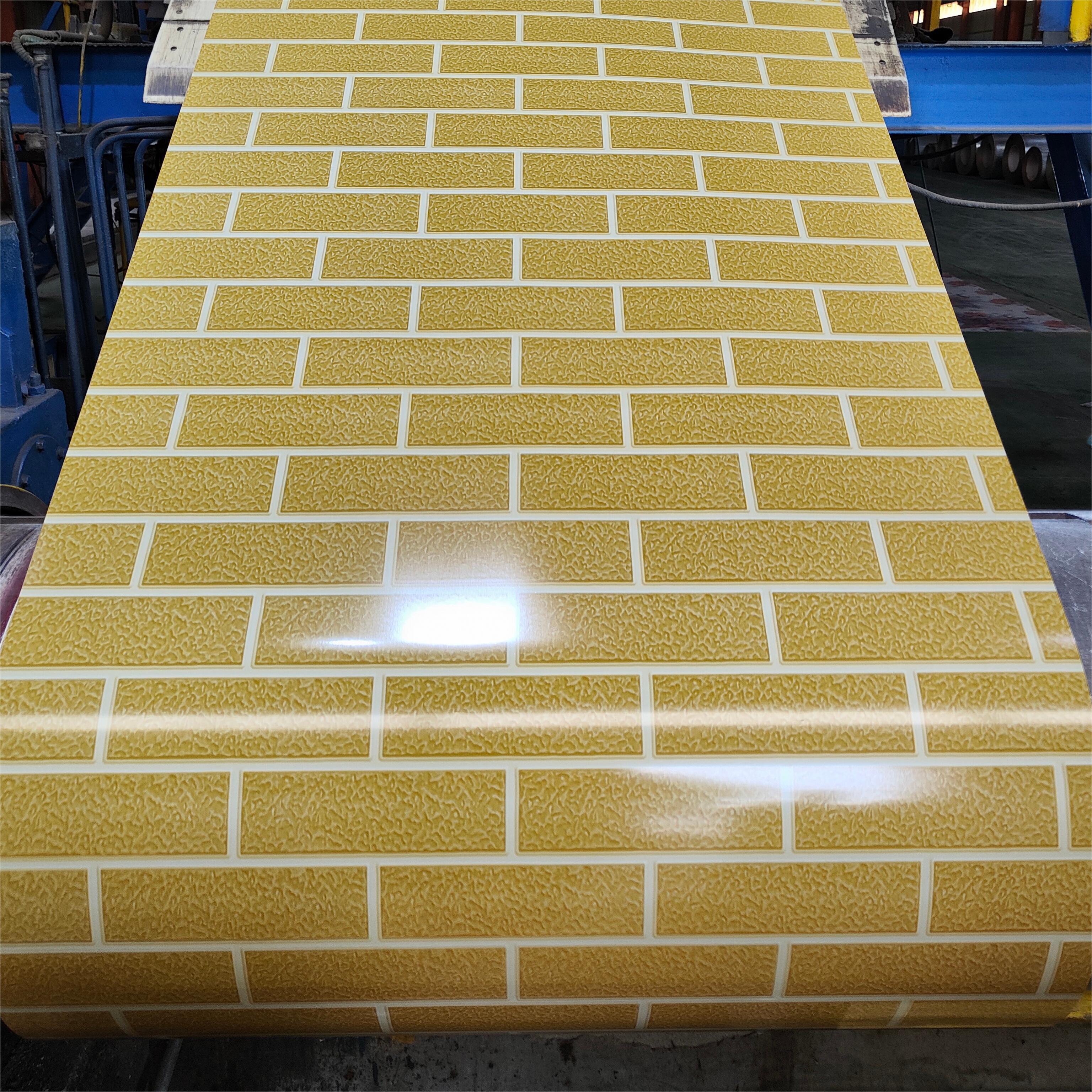 Brick Pattern Steel Coil