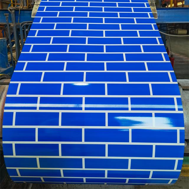 Brick Pattern Steel Coil