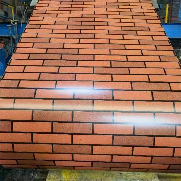 Brick Pattern Steel Coil