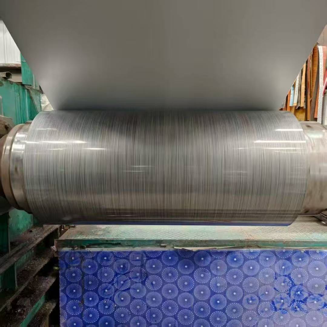 Sliver brush PPGI Steel coil