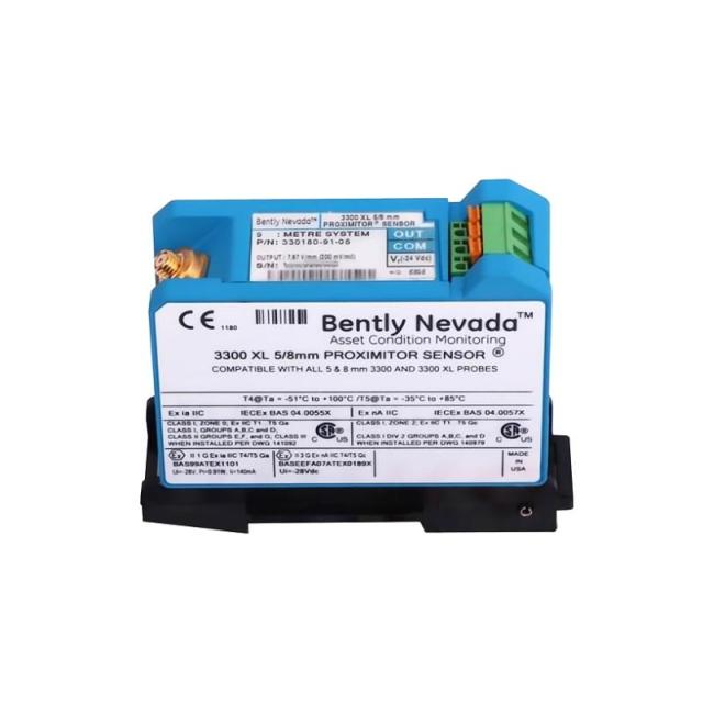330180-91-CN | Bently Nevada | 3300 XL Proximitor Sensor