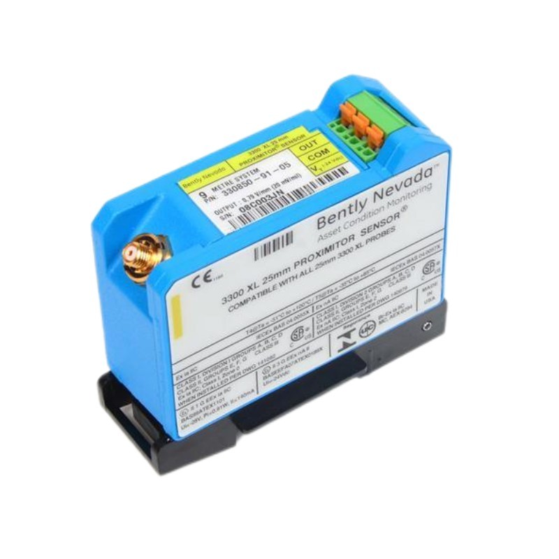330850-91-CN | Bently Nevada | 3300 XL 25 mm Proximitor Sensor
