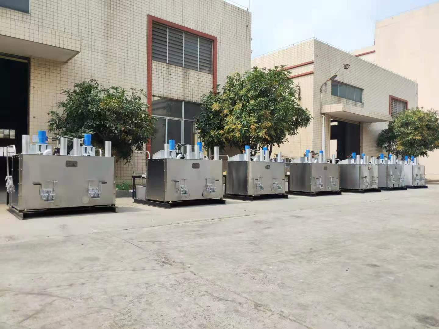 BL-SC600 Mechanistic Double-Cylinder Thermoplastic Preheater Factory Product Display