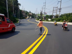 yellow thermoplastic road marking paint