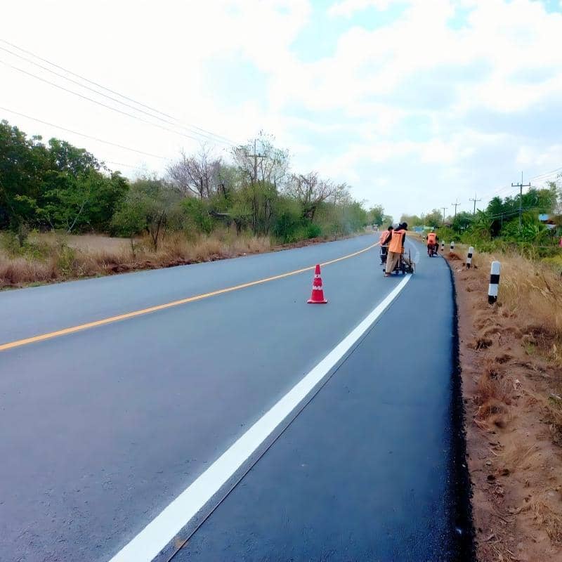yellow thermoplastic road marking paint