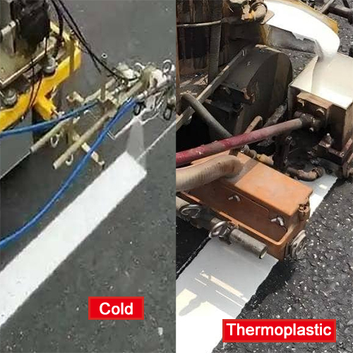 Peinture Thermoplastique vs. Peinture à Froid : Laquelle Choisir