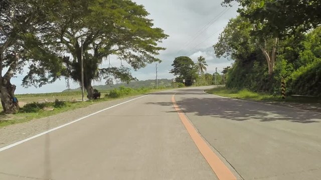 rural road Philippines thermoplastic