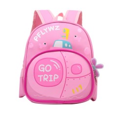 Custom New Fashion Kids Stationery Backpack Durable Canvas Cartoon School Bags for Teens