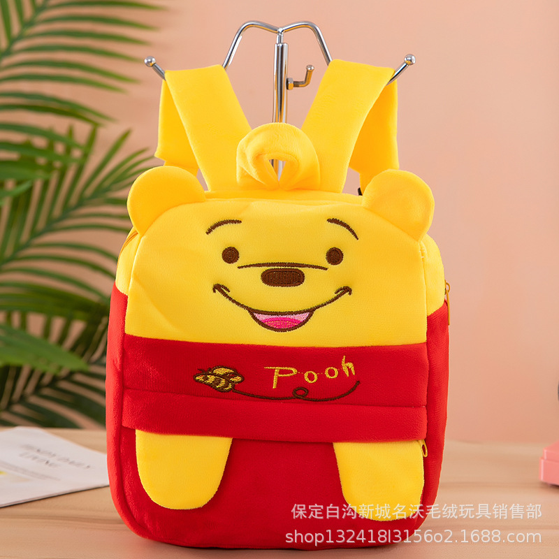 Hot Selling Manufacturers Wholesale New Cartoon Kitty Mickeys Kindergarten Plush Toy Animal Bag Backpack for Kids