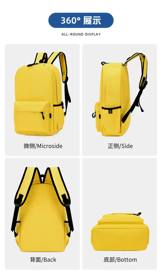 Customized Logo Size School Backpack Schoolboy Schoolgirls Book Backpack 300d Polyester School Bags