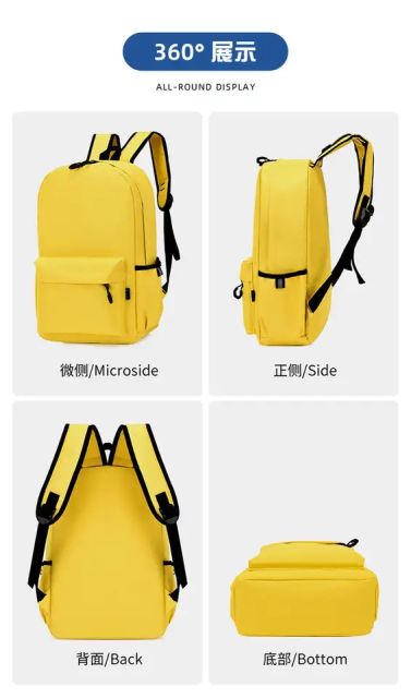 Customized Logo Size School Backpack Schoolboy Schoolgirls Book Backpack 300d Polyester School Bags