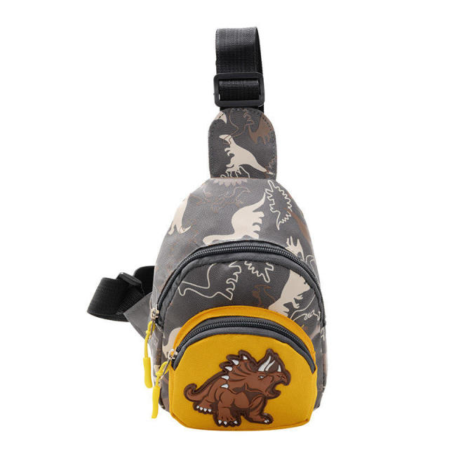 Hot New Arrivals Children's Waist Bag Boy Dinosaur Messenger Fashion Coin Purse Kids' Chest Bags