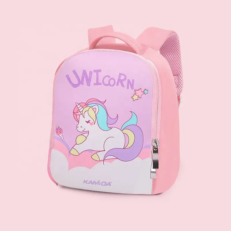 Customized Children School Bag Kindergarten Boy Cartoon Dinosaur Bag 3-8 Years Old Children SBR Diving Material Backpack