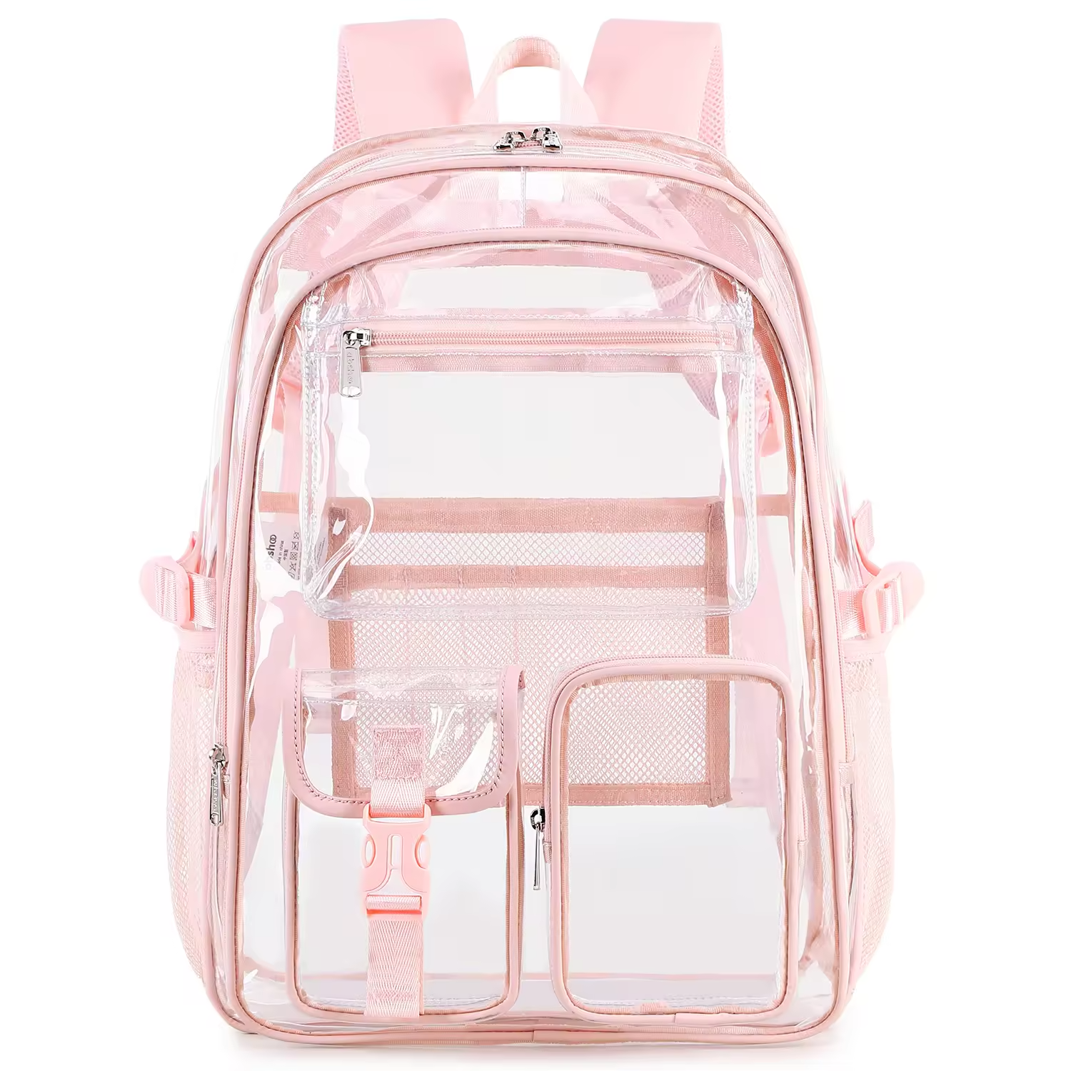 Hotselling Clear Heavy Duty PVC Transparent Cheap Fashion Student Schoolbag Children Backpack Bagpack Kids School Bags