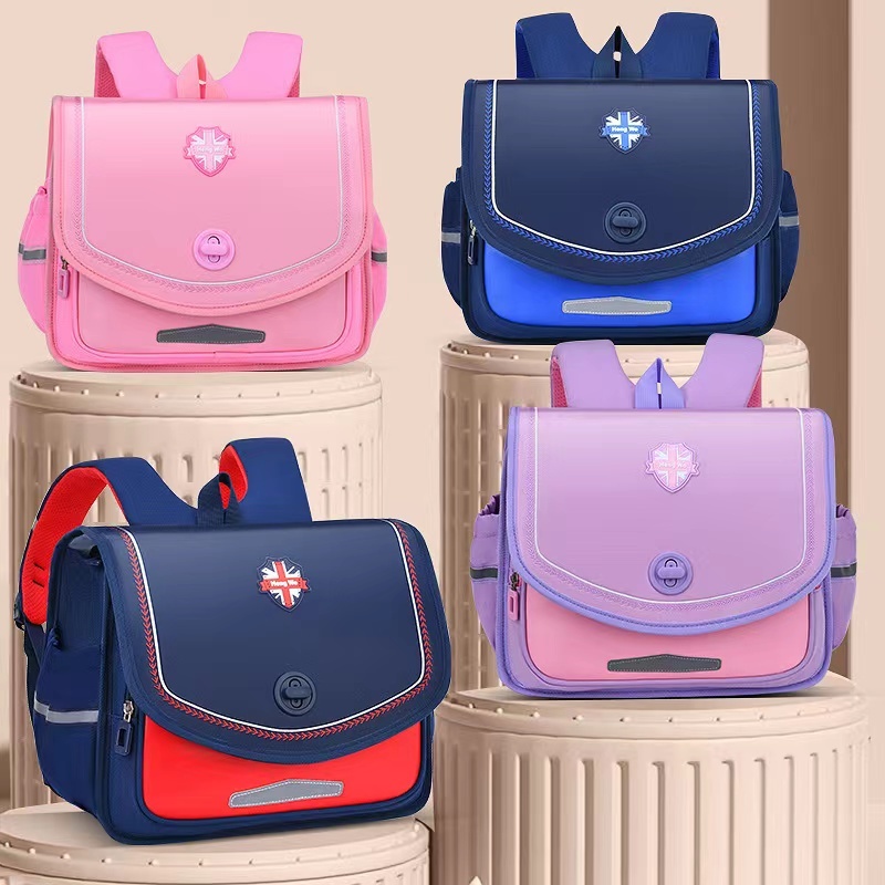 Children Lovely Backpack Spine Reduction Backpack for Boys and Girls Shoulder Schoolbags Water Proof