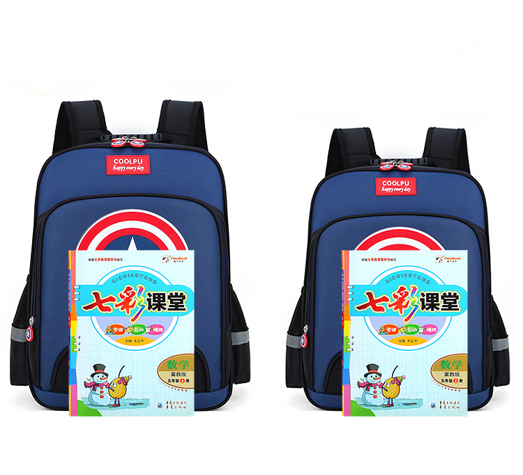 Waterproof Nylon School Bags Casual Backpack Set for Student Kit Student School Bag Backpack Boys Schoolbag Set
