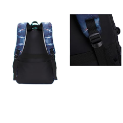Large Capacity Waterproof Kids School Backpack Factory Price Colorful Campus Leisure Student Backpack for Girls and Boys