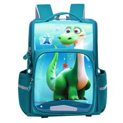 Fashion Cartoon Lightweight Backpack Student School Bags with Spine Protection Mochila Escolar to Reduce Burden