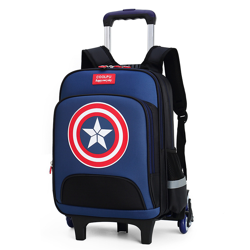 Waterproof Nylon School Bags Casual Backpack Set for Student Kit Student School Bag Backpack Boys Schoolbag Set