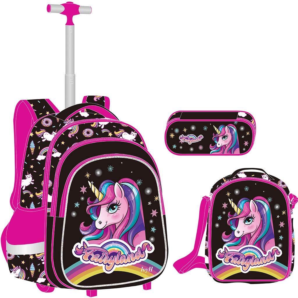 Wholesale Child Luggage Travel Bags Primary School Trolley Bag Boys and Girls Cartoon Printed Backpack