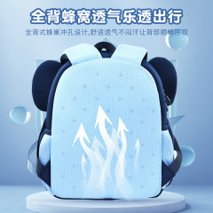 Handmade 3D Cartoon Zoo Animal Prints Backpack Fashionable Kids' Personalized Cute Design Backpack
