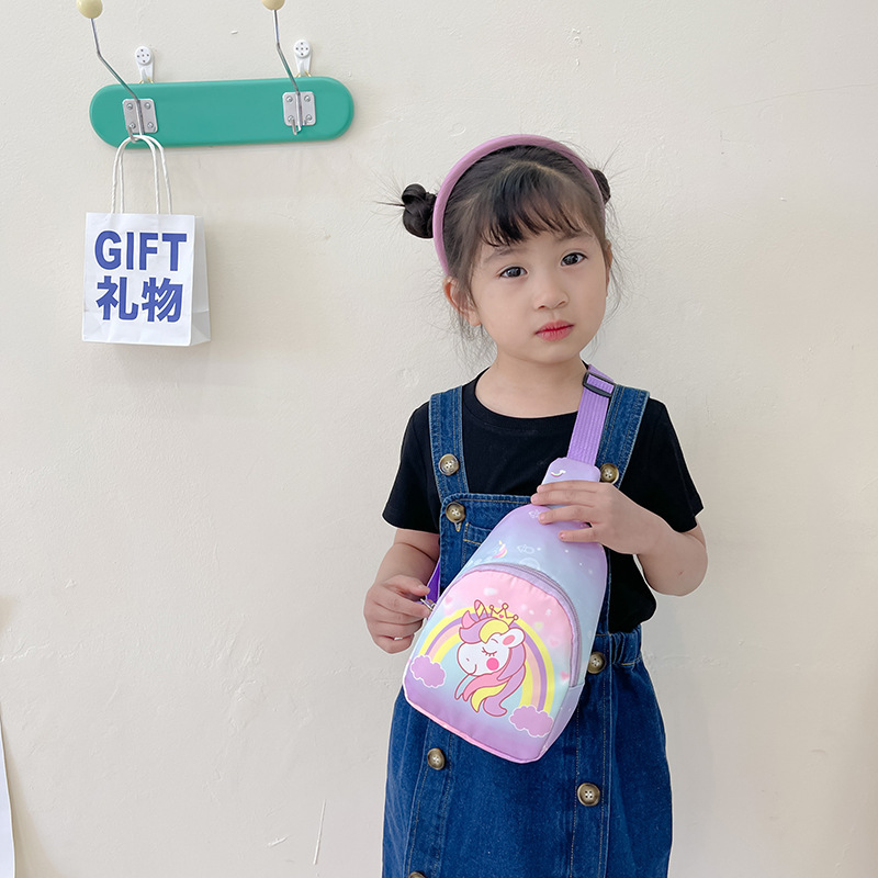 New Children's Bag Boys and Girls Small Backpack Fashionable Cartoon Shoulder Crossbody Bag