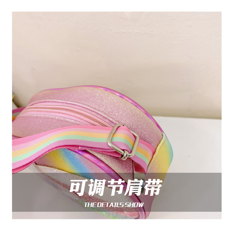 Hot New Promotional Children's Waterproof Crossbody Bag Candy Color Fashion Coin Purse with Zipper Closure for Girls