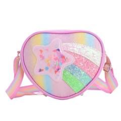 Hot New Promotional Children's Waterproof Crossbody Bag Candy Color Fashion Coin Purse with Zipper Closure for Girls