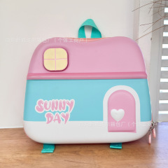 Wholesale Cartoon Eggshell Design School Backpacks for Boys and Girls Customizable Zipper Personalized Mochilas Escolares
