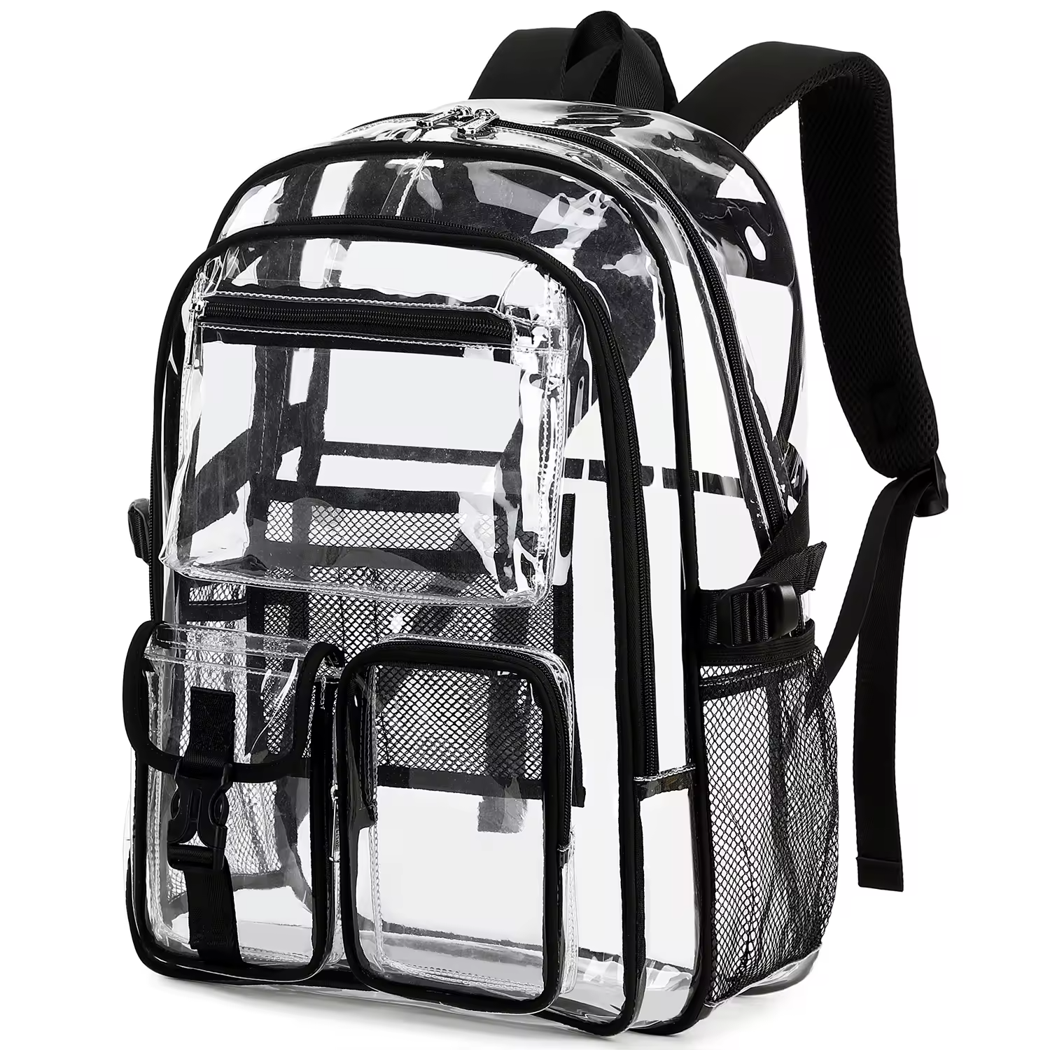 Hotselling Clear Heavy Duty PVC Transparent Cheap Fashion Student Schoolbag Children Backpack Bagpack Kids School Bags