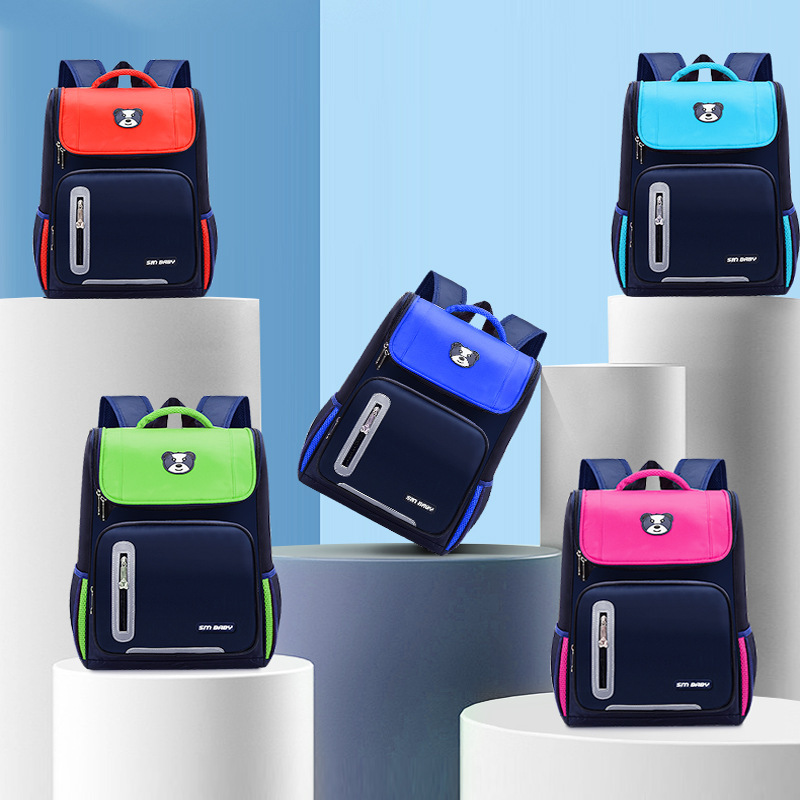 Children School Bags for Boys and Girls Backpacks School 3D Nylon Primary School Students Backpack Grade 1-4 Class Kids Knapsack