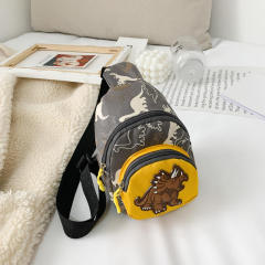 Hot New Arrivals Children's Waist Bag Boy Dinosaur Messenger Fashion Coin Purse Kids' Chest Bags