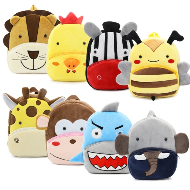 Cute Plush Toy Child Animal Plush Bag Custom Cute Kids Backpacks Unisex Unicorn Backpack Women's Backpacks