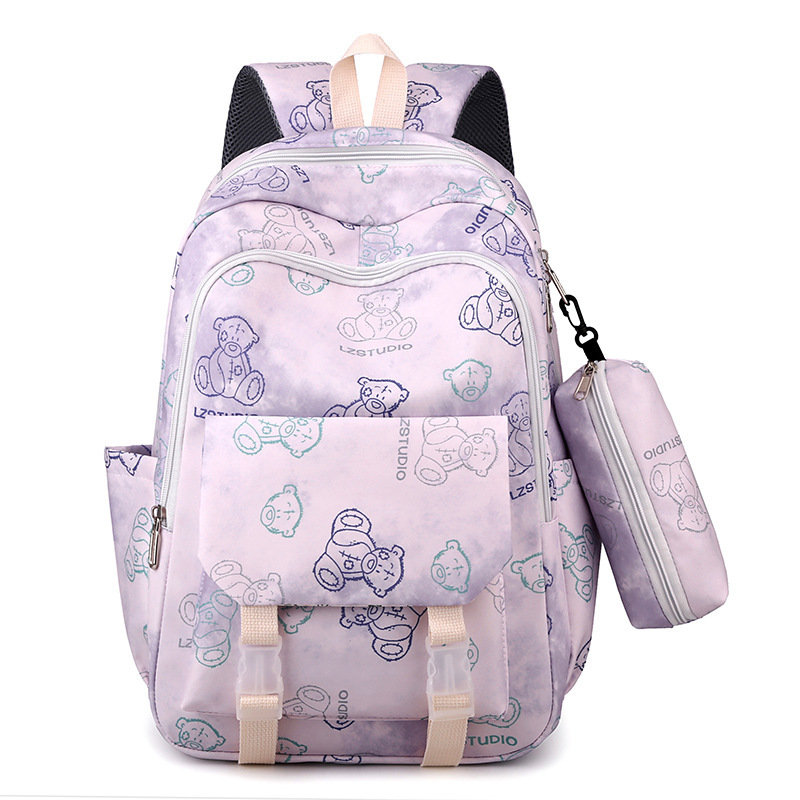 Hot New College Students Teenager Campus High Quality Cute Shoulder Bag Girls' School Bag Large Capacity Casual Travel Bag