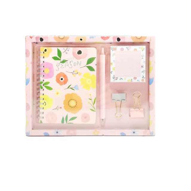 Kids Pen Notebooks Stationary Sets School Supplies in a Box Back to 2022 Gift Scool Promotional Custom Supply Stationery
