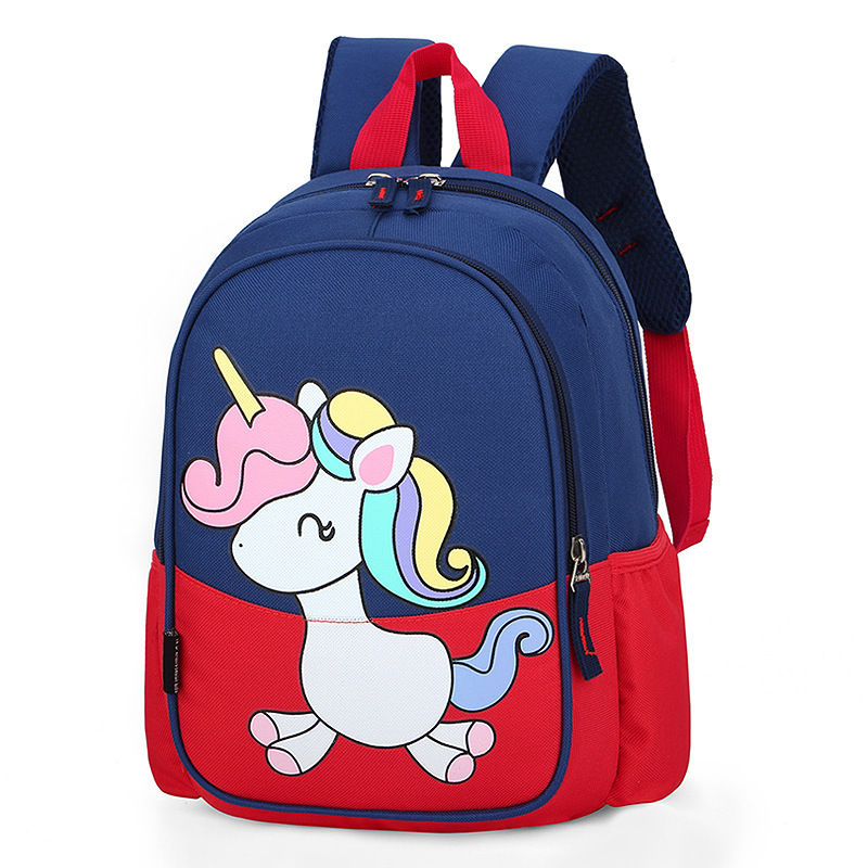 Hotselling Wholesale Cheap Price New Cartoon Unicorn Print School Bags Girls Unicorn School Bag