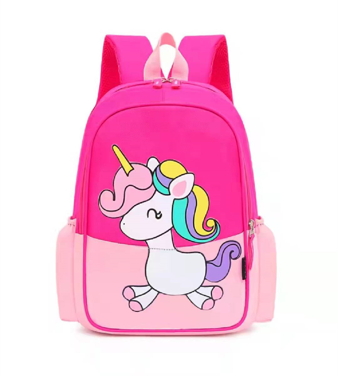 Hotselling Wholesale Cheap Price New Cartoon Unicorn Print School Bags Girls Unicorn School Bag